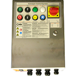 Système de contrôle de la bande transporteuse avec contrôle moteur (variateur de vitesse) CEIA Industrial Detection Système de contrôle de la bande transporteuse avec contrôle moteur (variateur de vitesse) CEIA Industrial Detection