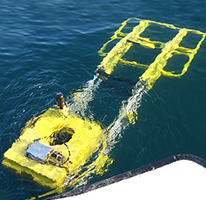 Linear Underwater Metal Detector