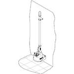 Wall mounting kit CEIA Metal Detectors Wall mounting kit CEIA Metal Detectors