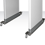 Wheel Kit - Short Range CEIA Metal Detectors Wheel Kit - Short Range CEIA Metal Detectors